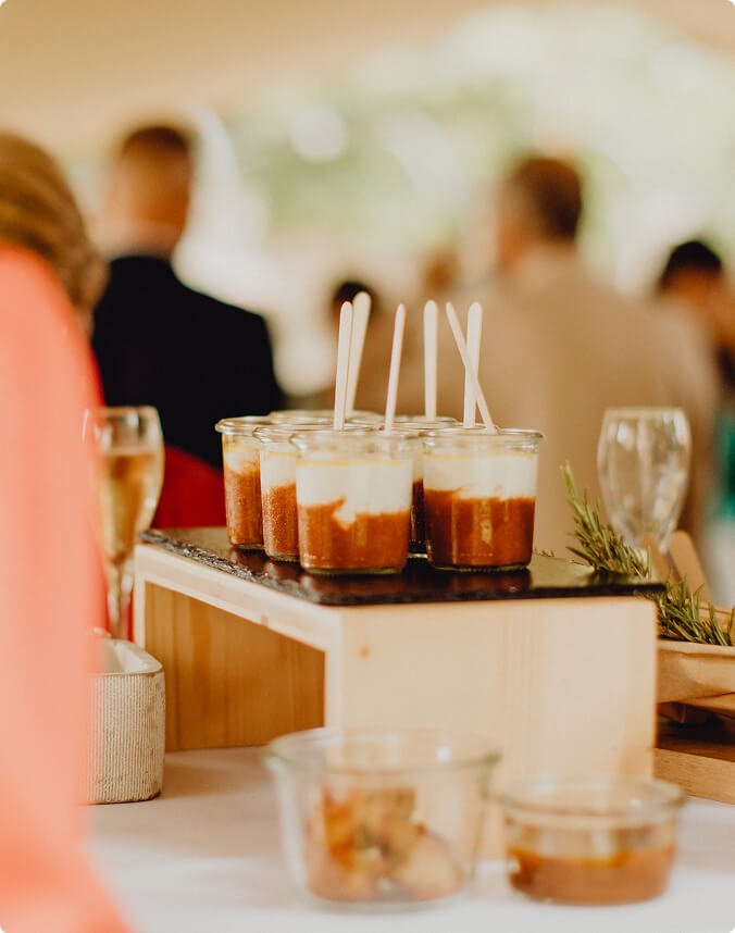 traiteur Cocktails Petits-déjeuners et pauses café 